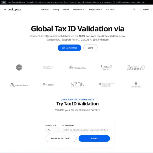 Lookuptax