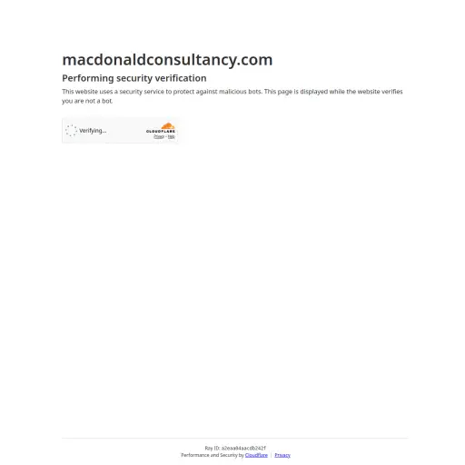 Mac Donald Consultancy