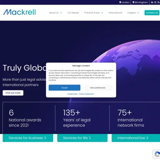Mackrell. Solicitors
