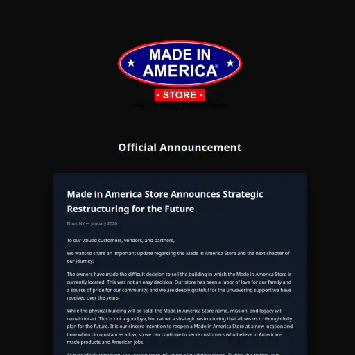 Made in America Store
