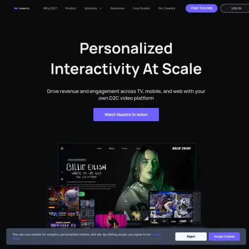 Maestro Interactive Video