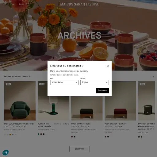 maisonsarahlavoine.com