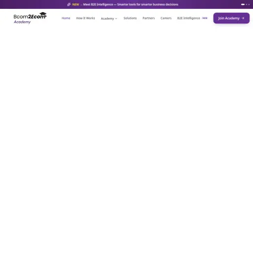 Bcom2Ecom by Manoj Chandran | Shopify Expert