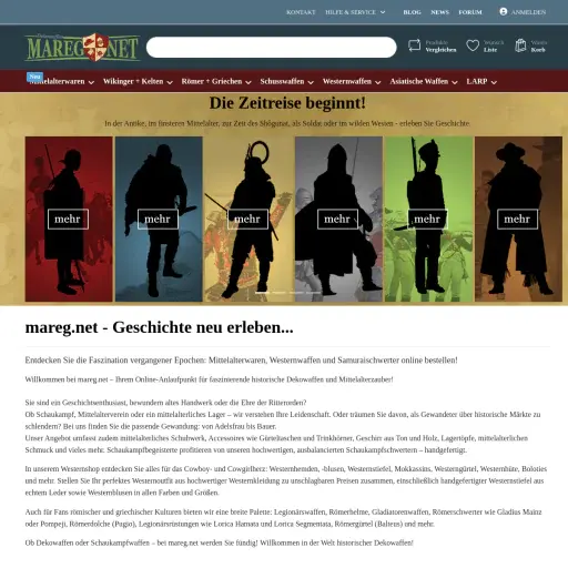 mareg.net Dekowaffen