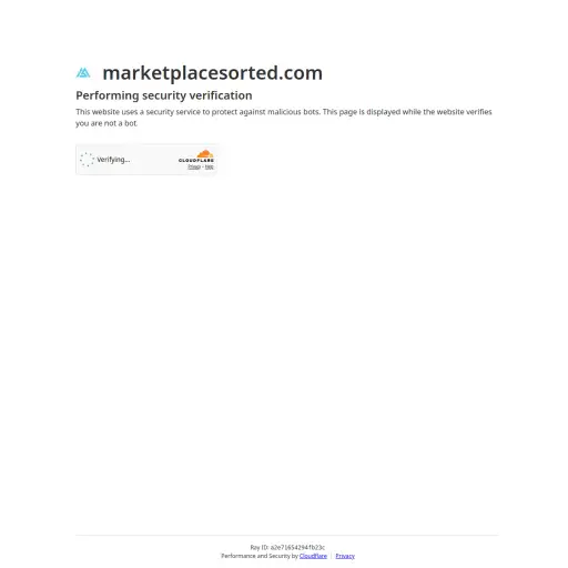 Marketplace Sorted