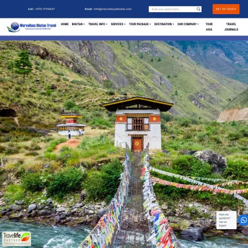 marvellousbhutan.com