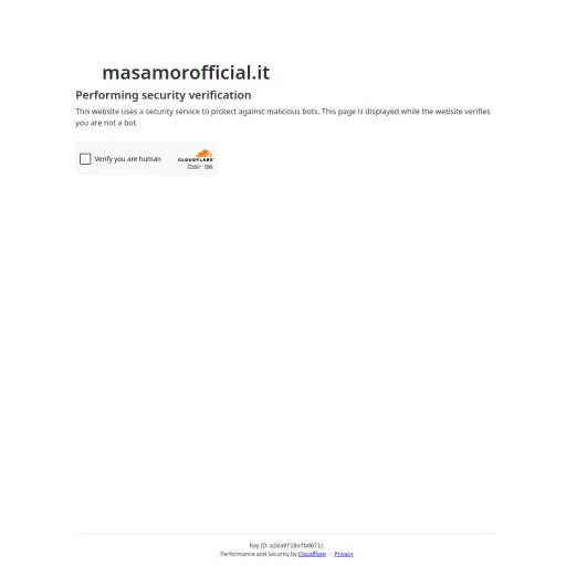 masamorofficial.it