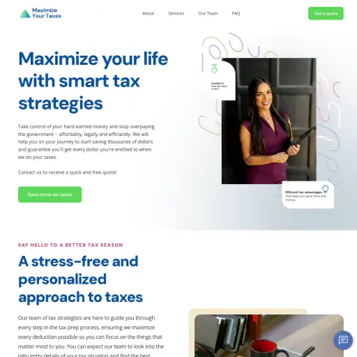 Maximize Your Taxes