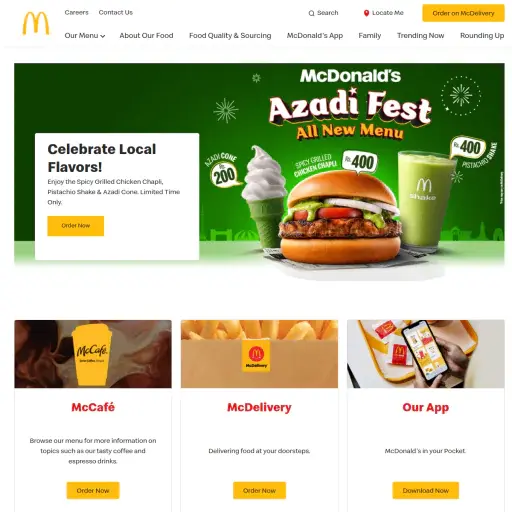 mcdonalds.com.pk
