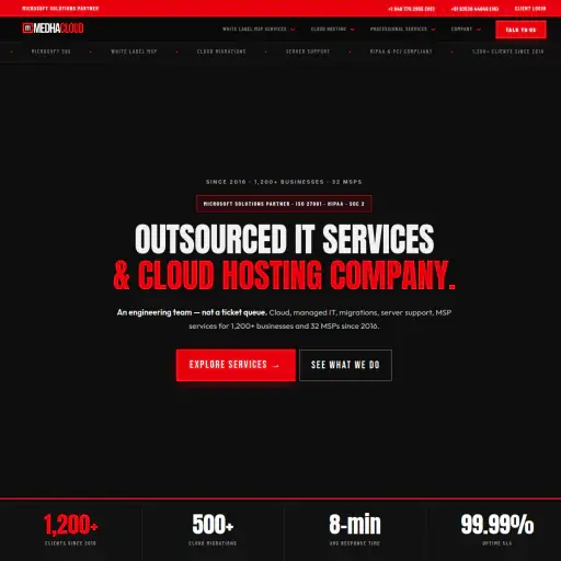 Medha Cloud (Formerly Medha Hosting)