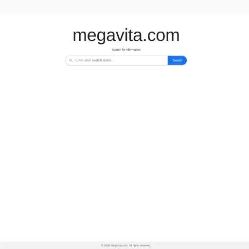Mega Vita - Megavita - Megavita.com