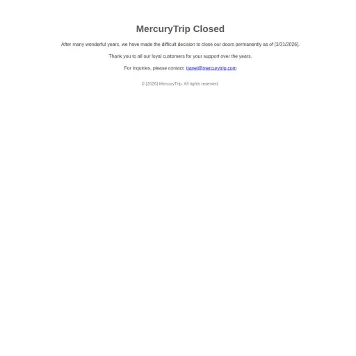 MercuryTrip