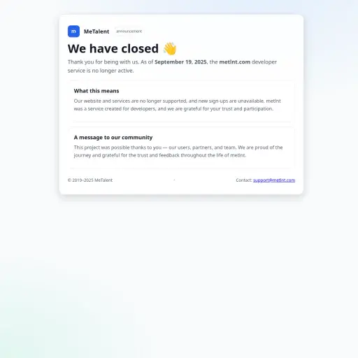 MeTalent - Hire Best Freelance Developers