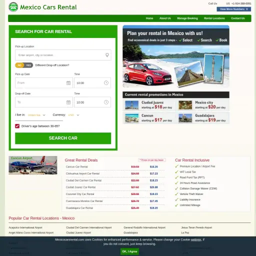 Mexico Cars Rental