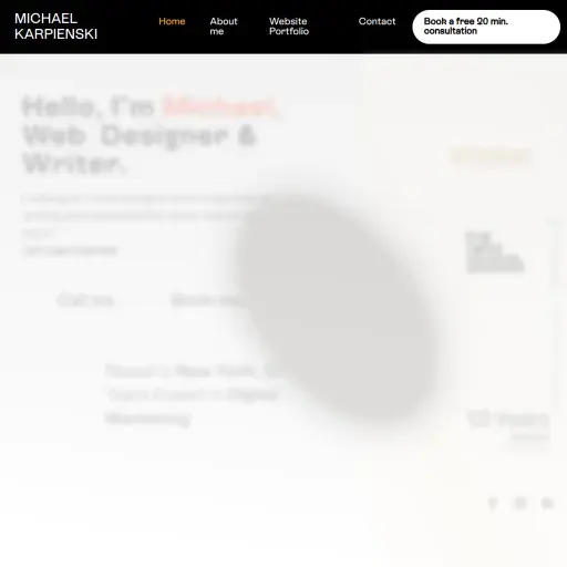 Michael Karpienski Web Design