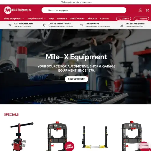 Mile-X Equipment
