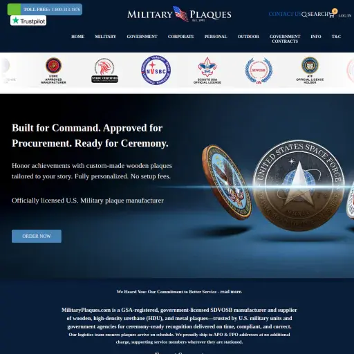 MilitaryPlaques.Com