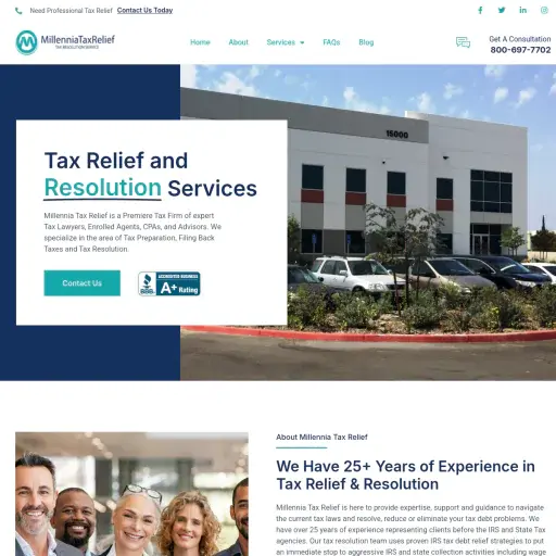 Millennia Tax Relief