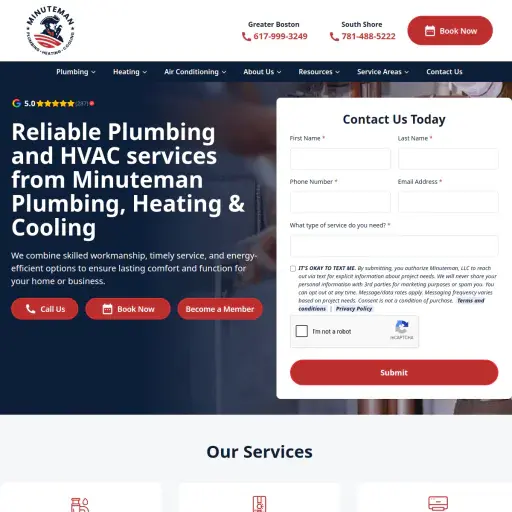 Minuteman Plumbing, Heating & Cooling