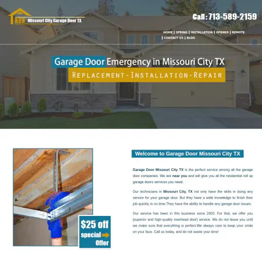 Missouri City Garage Door TX