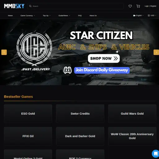 MMOSKY Game Services