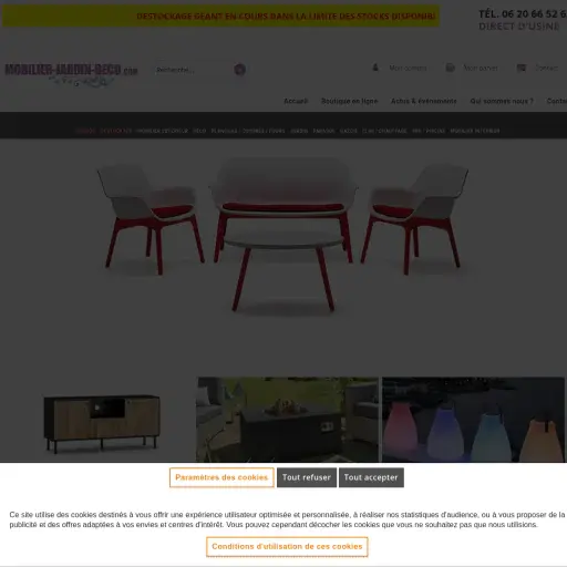 Mobilier Jardin Deco