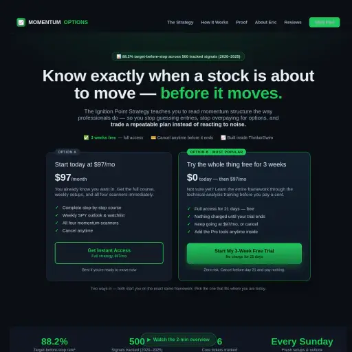 Momentum Options