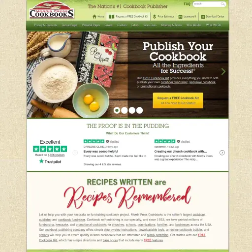 Morris Press Cookbooks