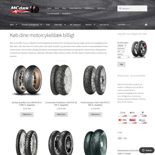 Motorcykeldæk