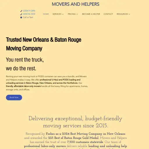 Movers and Helpers