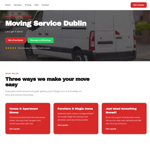 Moving Service Dublin