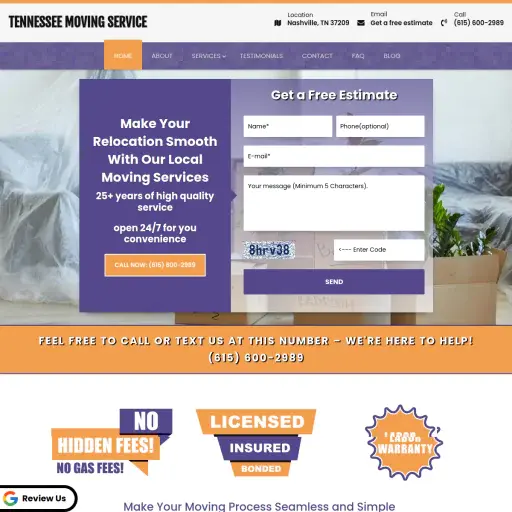 Tennessee Moving Service