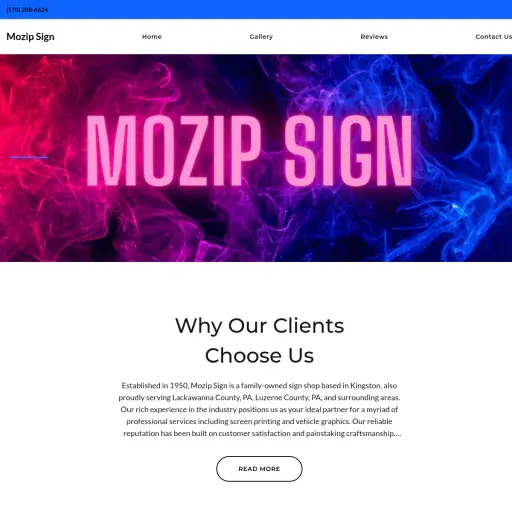 Mozip Sign