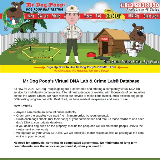Mr Dog Poop