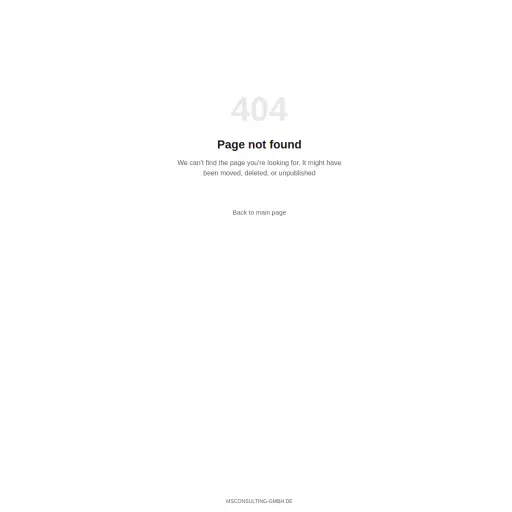 MS Consulting GmbH