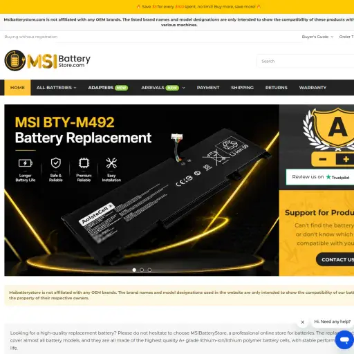 msibatterystore.com
