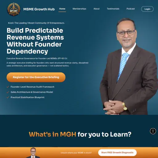 Abanibhusan Bera || MSME Growth Hub