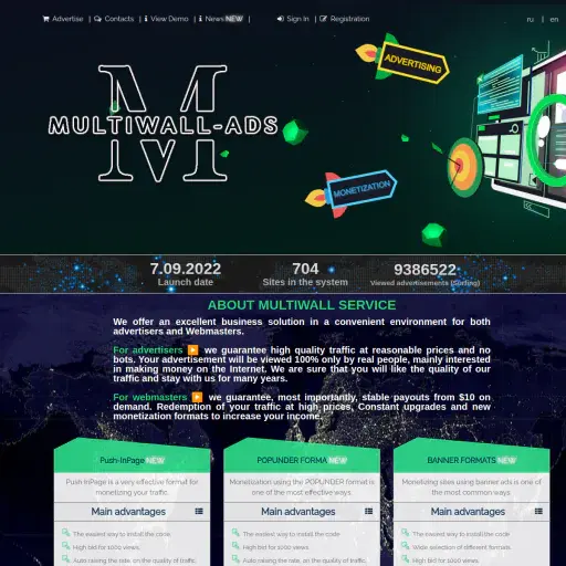 Multiwall Ads