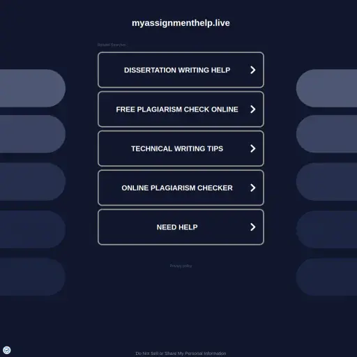 Myassignmenthelp