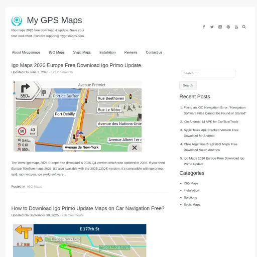 mygpsmaps.com