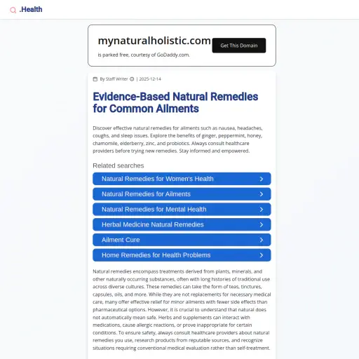 Mynaturalholistic