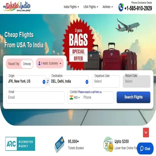 My Tickets To India