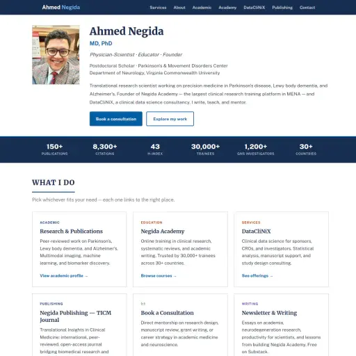 Negida Research Courses