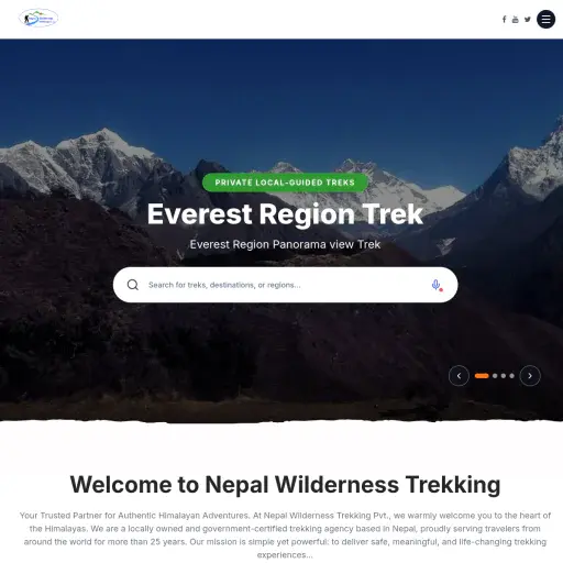 nepal wilderness trekking