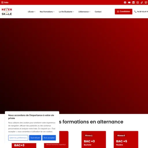 Neven CFA - Ecole de commerce