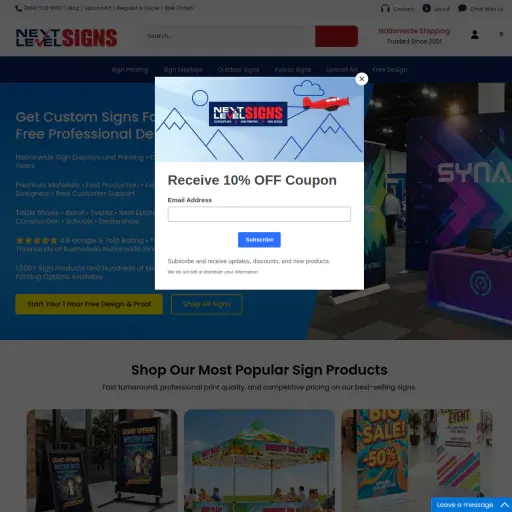 Next Level Custom Signs