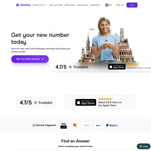 Nextline - Second Phone Number