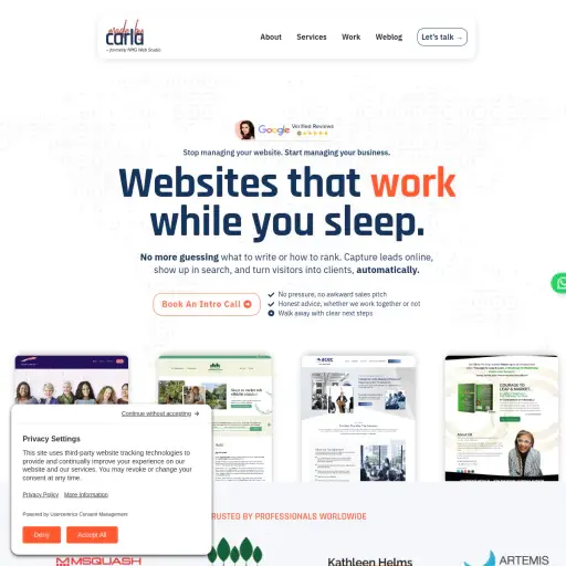 NMG Web Design Studio - Carla Hansson