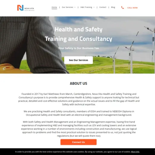 Nova Vita Health and Safety