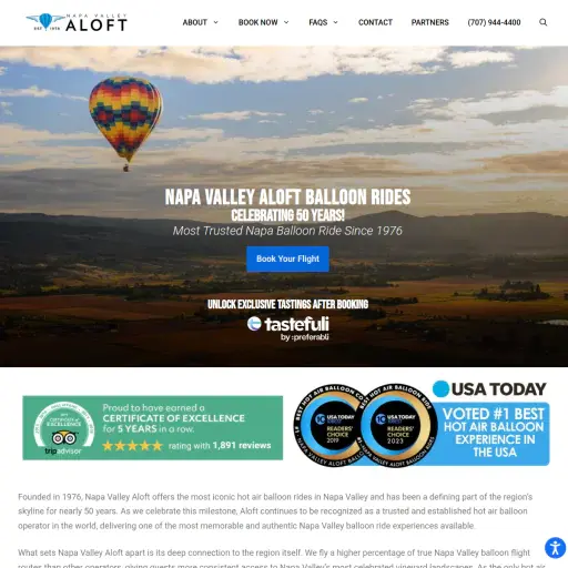 Napa Valley Aloft Balloon Rides